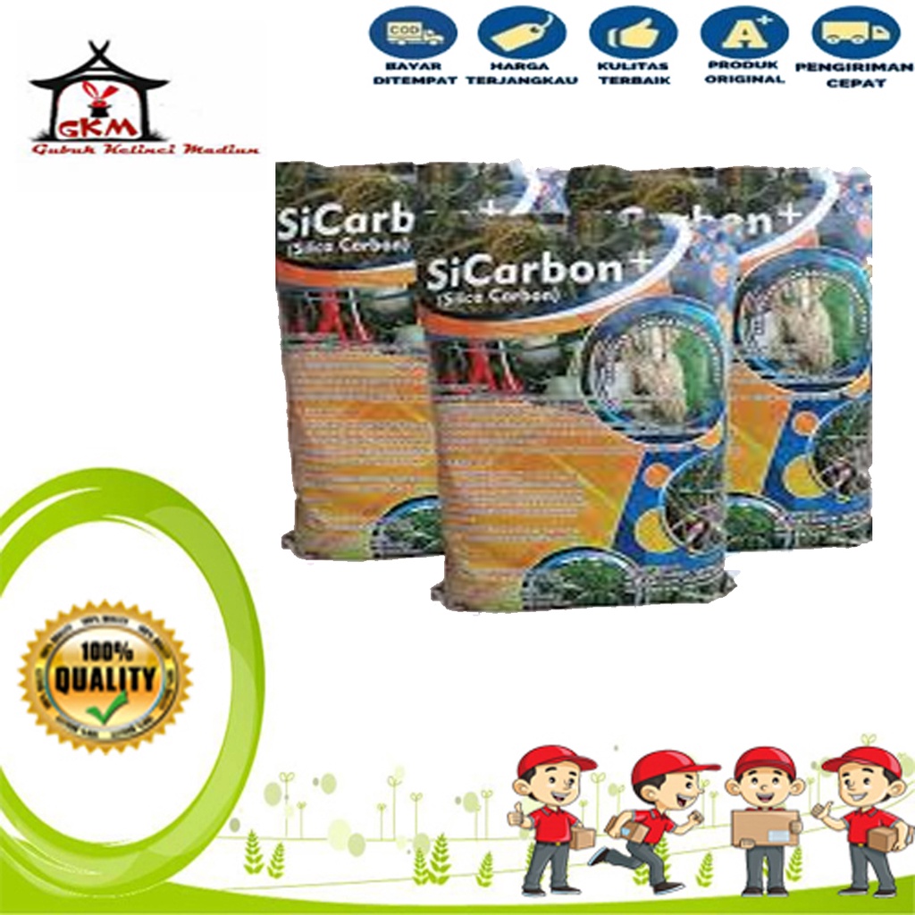 Pupuk Sicarbon Carbon Silika Asam Humat 1Kg