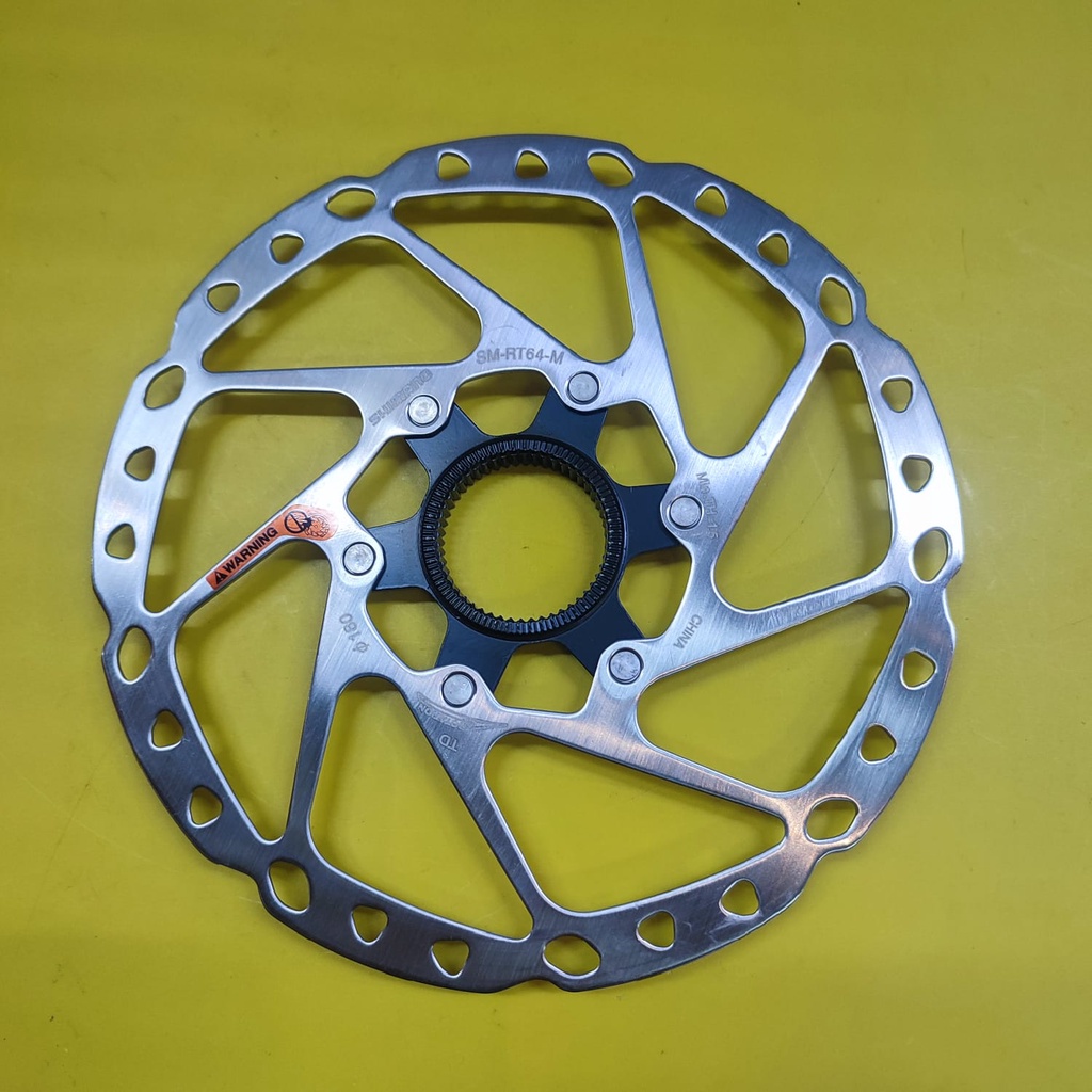 rotor shimano sm-rt64 180mm disc brake original rotor sepeda