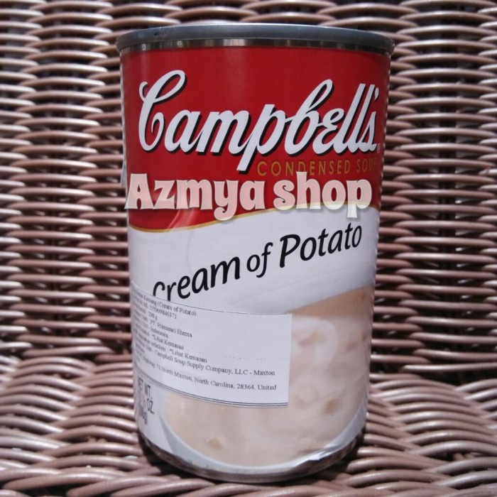 

CAMBELL'S SOUP CREAM OF POTATO-CAMBELLS SUP INSTAN 298GR
