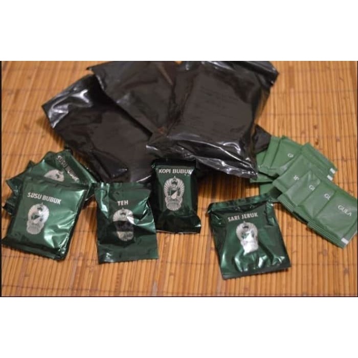

RANSUM T2RP MRE NASI SIAP SAJI MIRIP T2SP ATAU MTP SURVIVAL FOOD