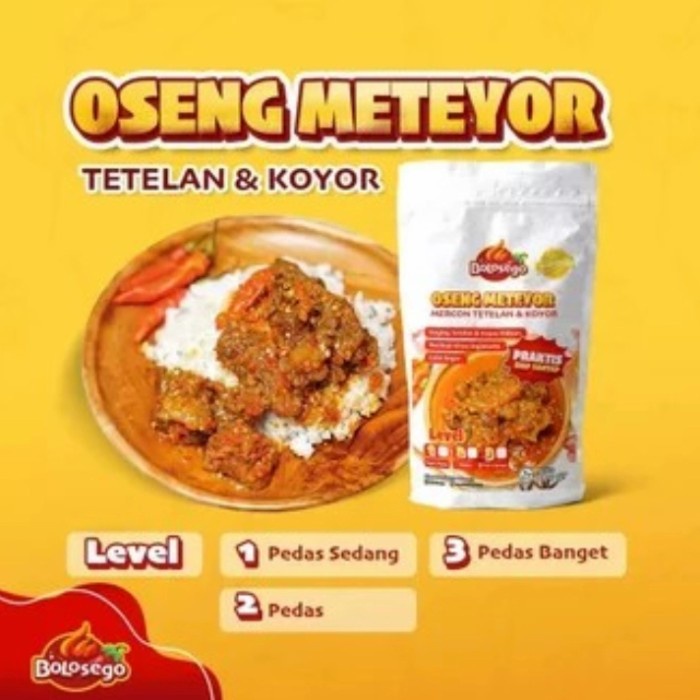 

BOLOSEGO OSENG METEYOR 200GR