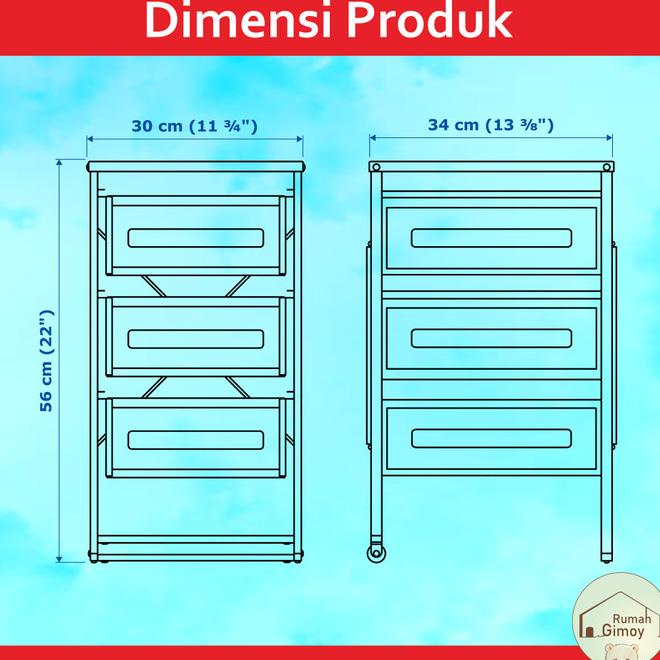 Rak Pot Besi 3 Susun Tanaman Gojek