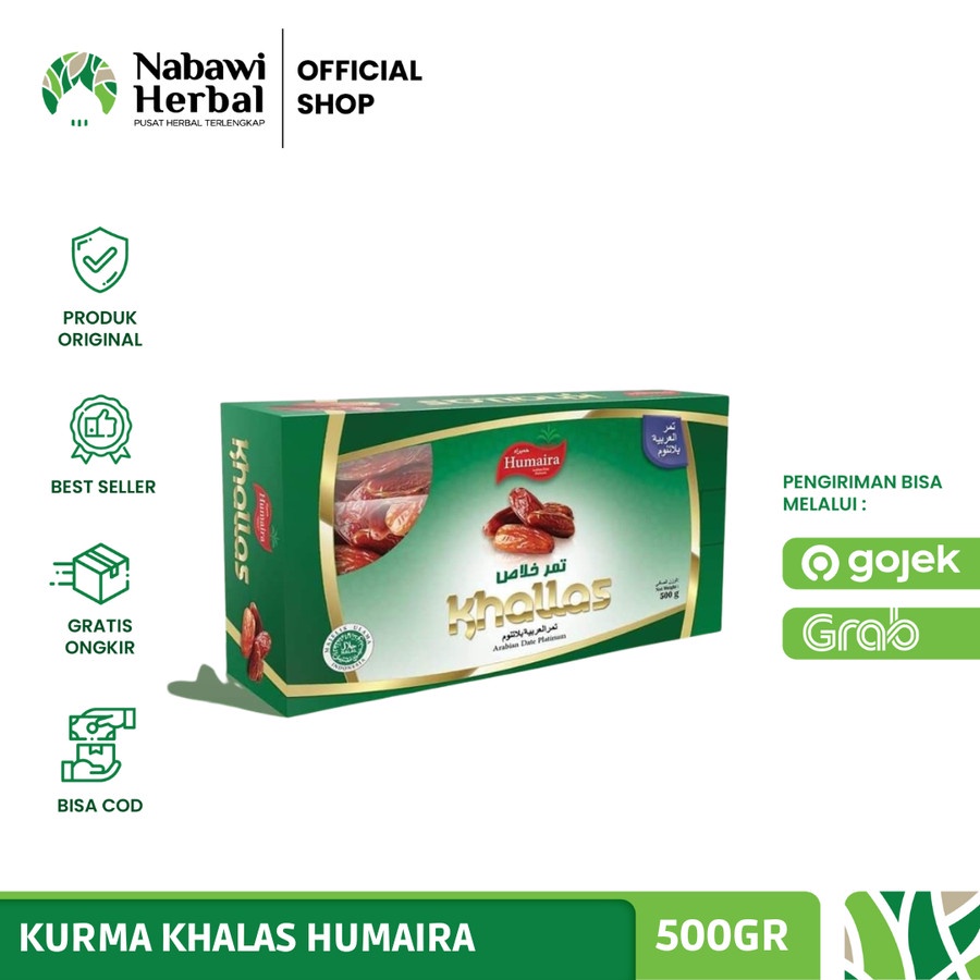 

HUMAIRA - Kurma Humaira Khalas - 500gr