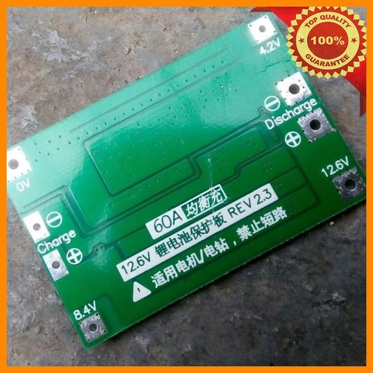 (HOBIE) MODUL BMS 3S 60A UNTUK BATEREI 18650