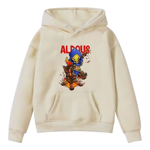 Jaket Hoodie Anak Unisex Skin Hero Mobile Legends Aldous Laki-Laki Perempuan 6-15 Tahun COD