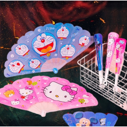 Kipas Lipat Karakter Anak Bergambar Karakter Lucu / Kipas Anak