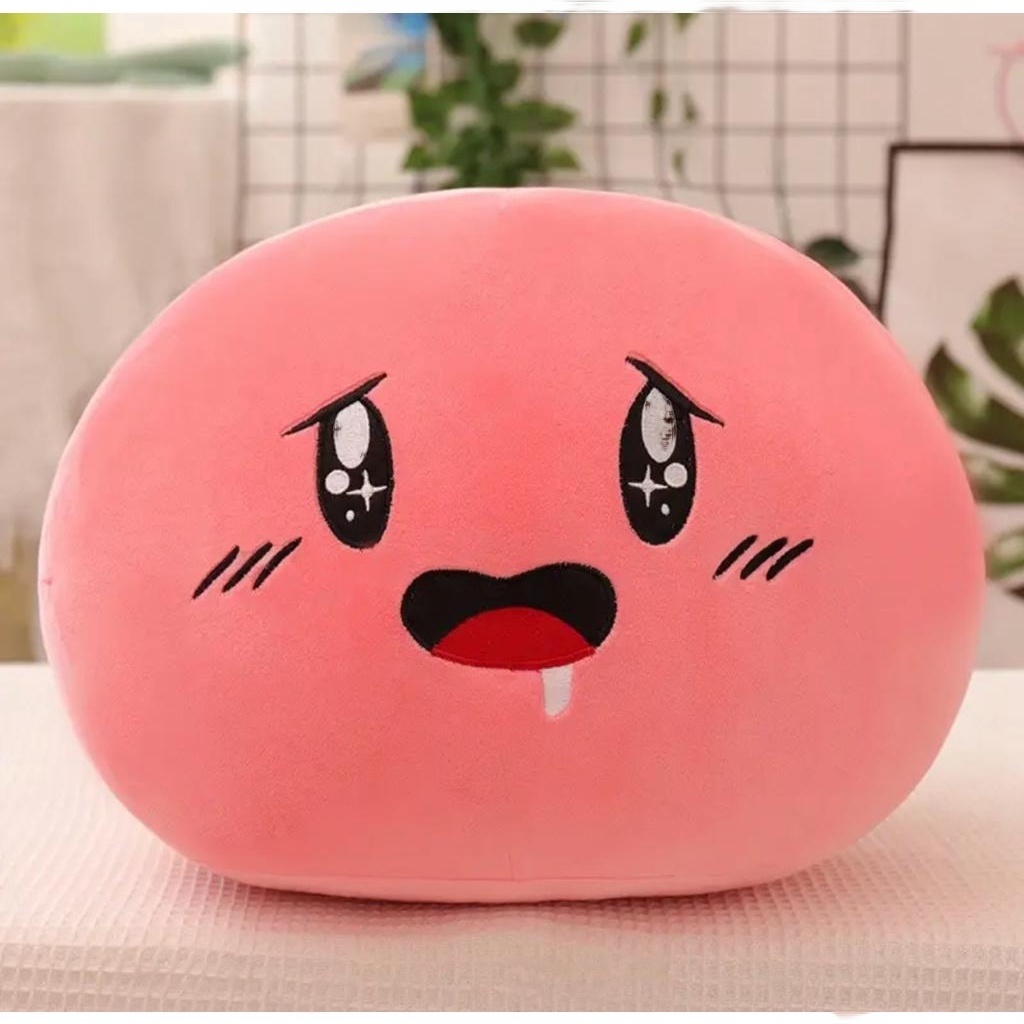 Mainan anak Boneka bantal Rimuru Slime Tempest Ball Pillow Ukuran 30 cm Boneka Rimuru Slime KirbyTempest Ball Pillow Ukuran 30 cm Lucu Untuk Hadiah