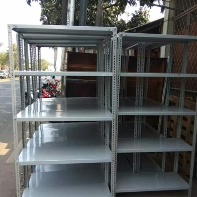 Rak Besi Siku Lubang Uk. 100X40X200