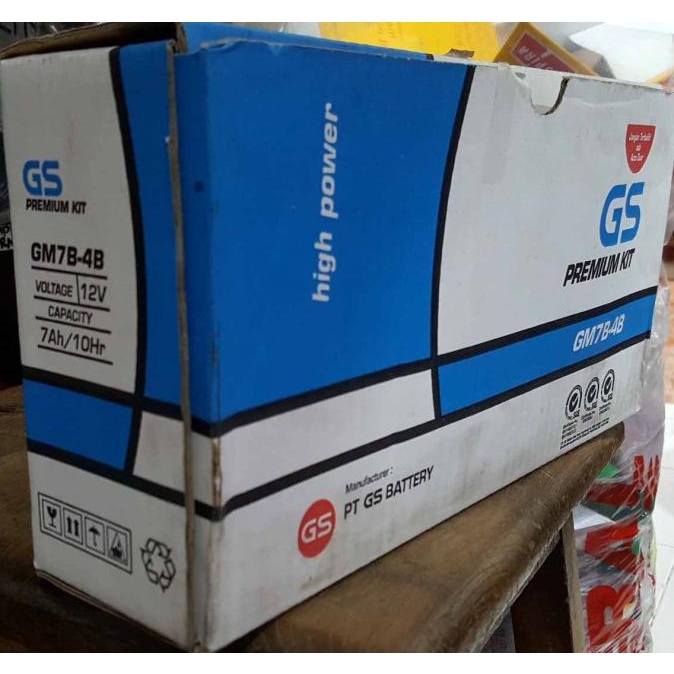 Accu / Aki Gs Astra Gm7B-4B Tiger Debezzz