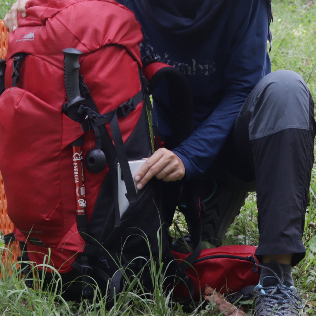 LEAFHOPPER GRACIER 52 Tas Gunung Carrier 52 L Pria dan Wanita Free Raincover