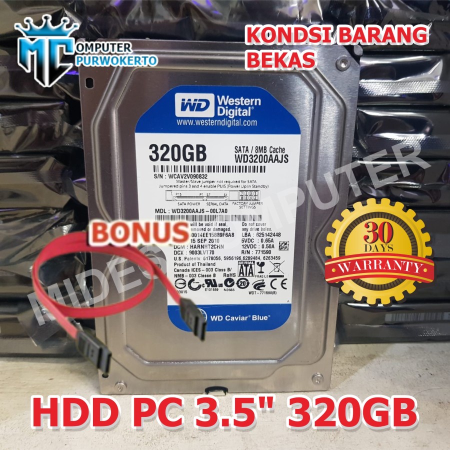 HDD HARDISK PC 3.5&quot; 320GB