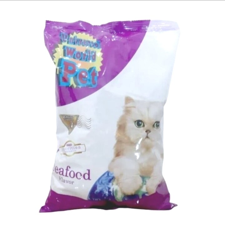 grab/gojek universal seafood repack 10 kg - or cat food makanan kucing