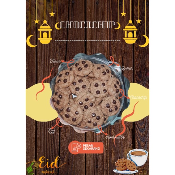 

Chocochip Cookies 250gr & 500gr