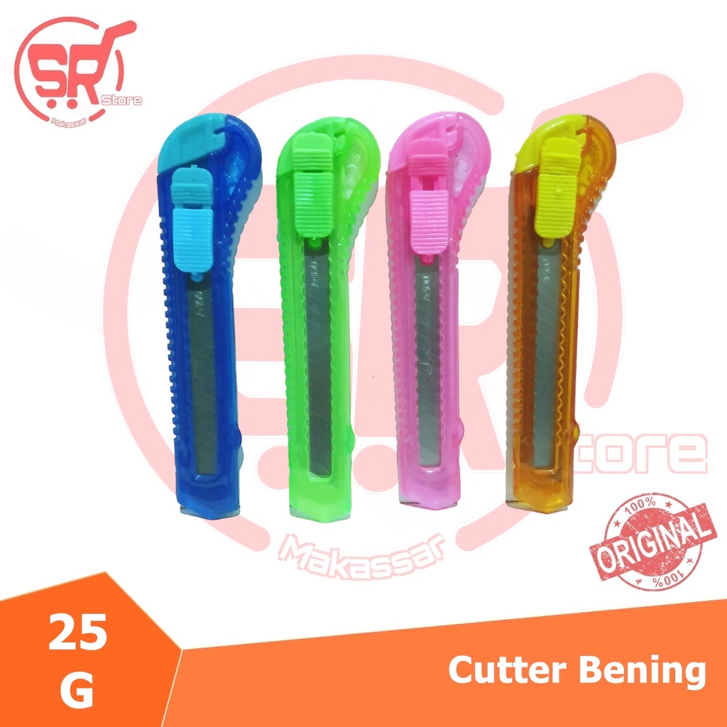 

Cutter Pisau Bening Besar Transparan ( SR Store MKS / SR Store Makassar )