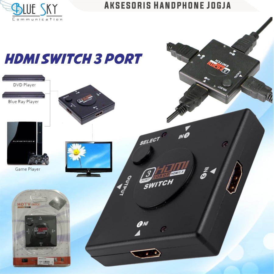 HDMI SWITCH 3 PORT