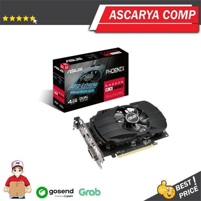 ASUS RX 550 4GB DDR5 PH - Phoenix