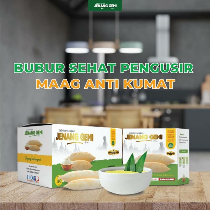 JENANG GEMI 1 Box Isi 15 Sachet - Solusi Atasi Asam Lambung Maag GERD