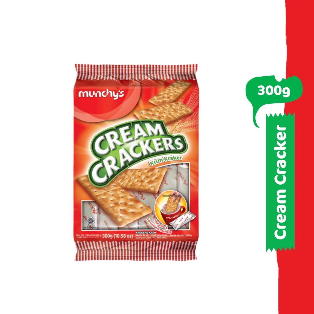 

PROMO GD2 TANGGAL 13 - 19 MARET [300 Gram] Munchy's Cream Cracker 300 gr