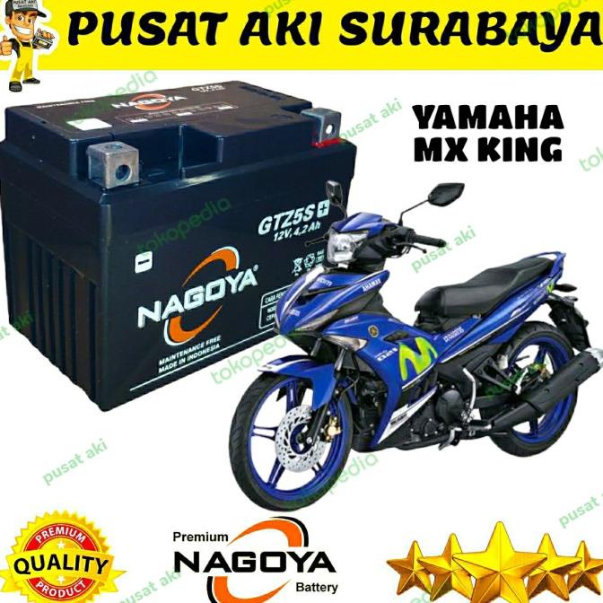 Accu Murah Berkualitas Nagoya Gtz5S Aki Kering Mf Sepeda Motor Mx King Debezzz