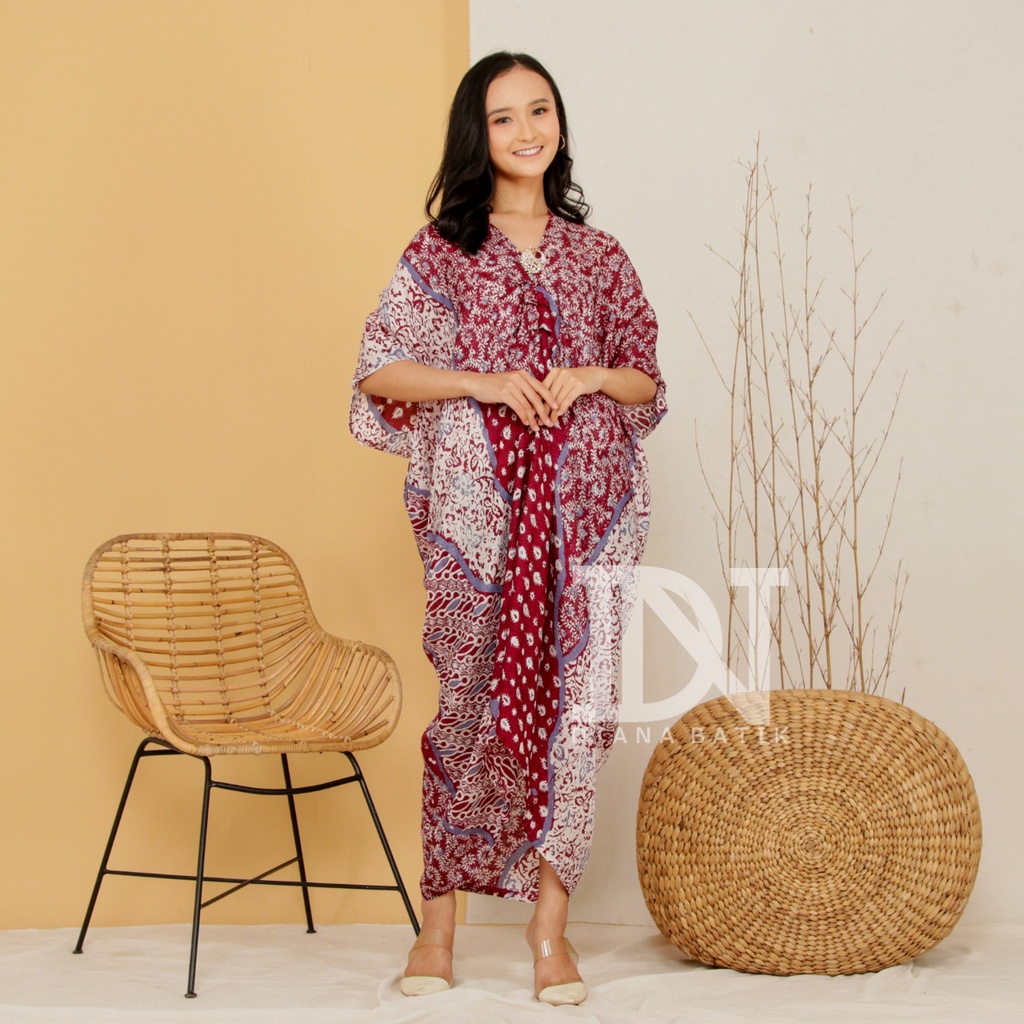 KAFTAN VISCOSE MOTIF NO LACE by Diana Batik