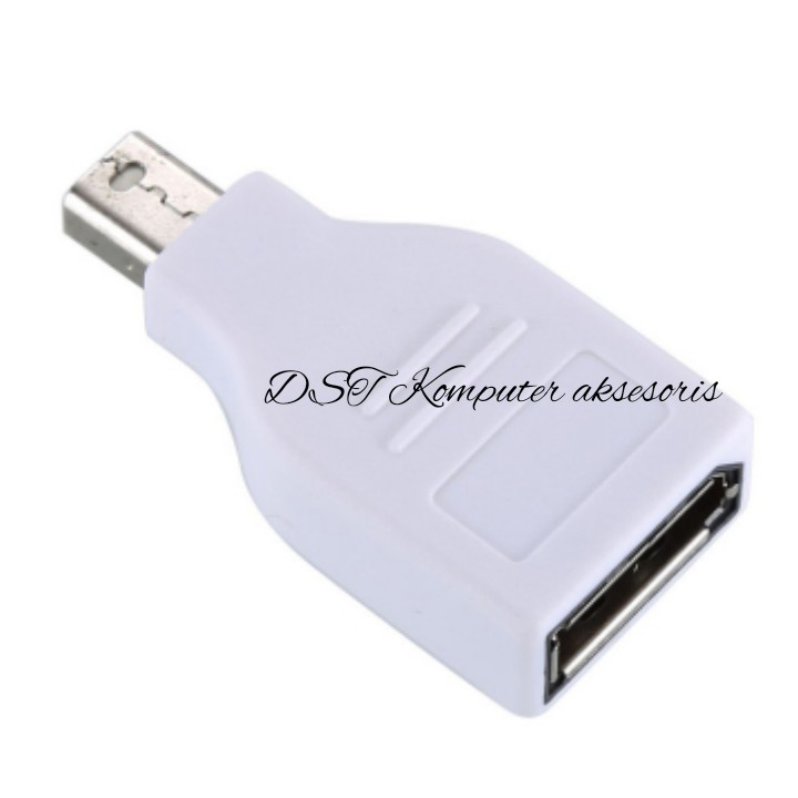 DISPLAY PORT MINI MALE TO DISPLAY PORT DP FEMALE MINI DP TO DP ADAPTER