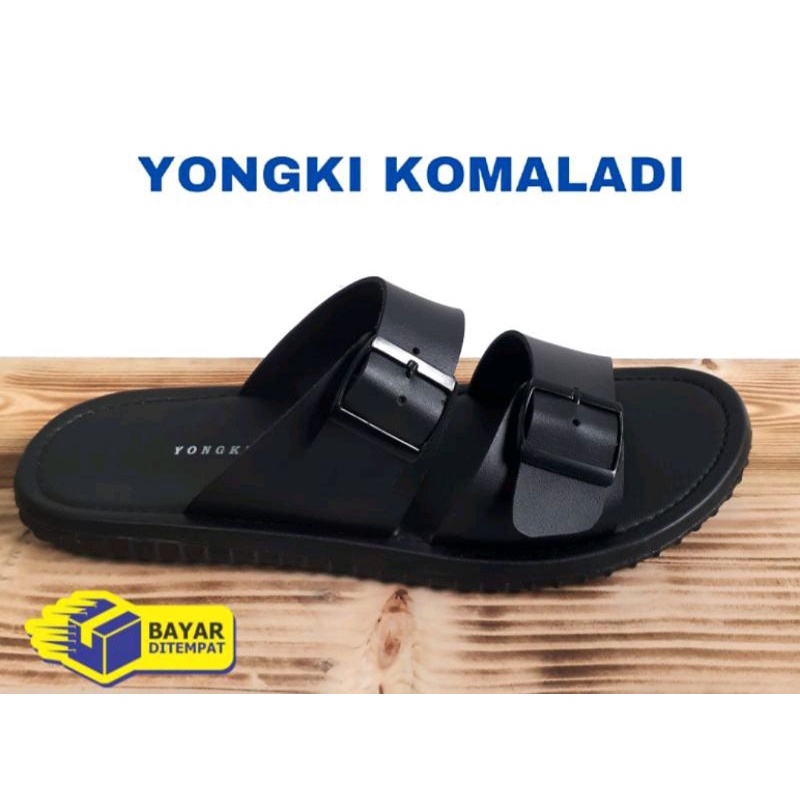 Sandal Yongki Komaladi ORIGINAL Sandal Pria Sandal jepit pria