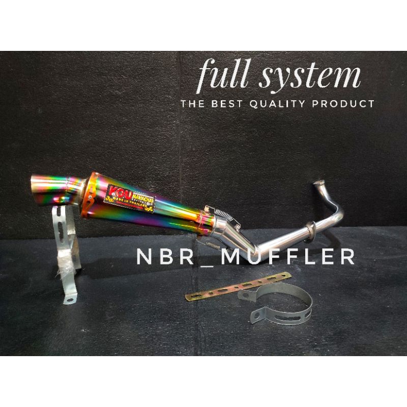 Knalpot Racing KOU MAHACHAI Bunglon Beat fi/beat karbu/beat street/beat new/beat pop/scoopy karbu/sc