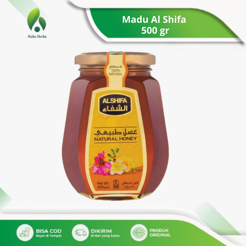 

ALSHIFA - Madu Alshifa Original Import Arab Saudi - 500 Gram