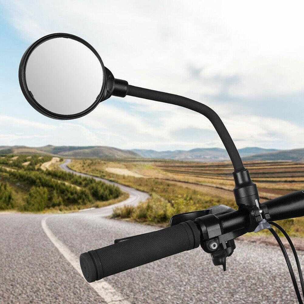 1pc Kaca Spion Sepeda Bicycle Bike Rearview Mirror Adjustable Bicycle Rearview Mirrors Kaca Spion Sepeda Adjustable Handlebar