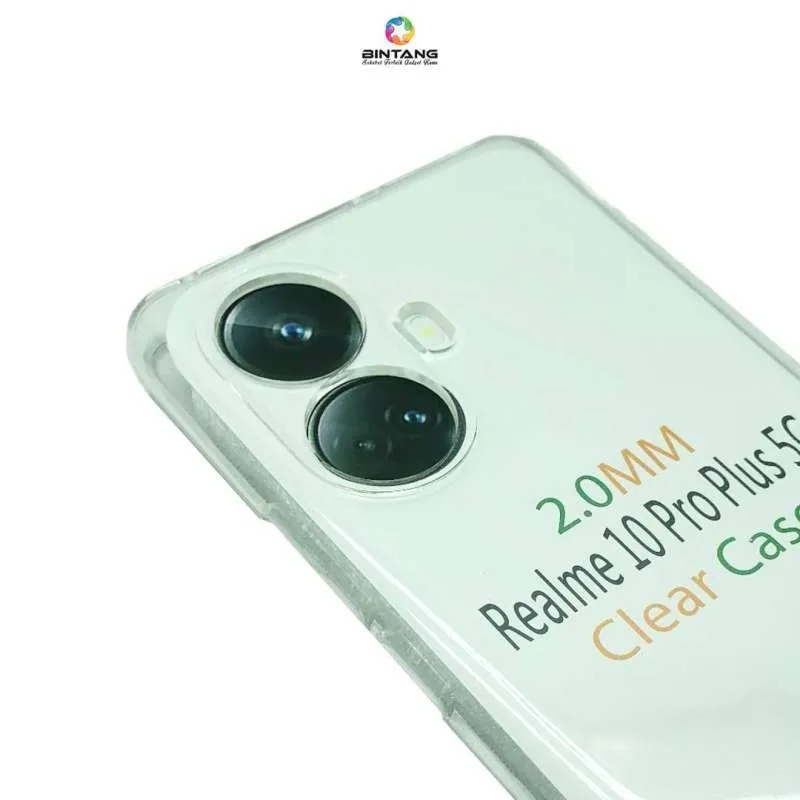 Case Realme 10 Pro 5g - Case Clear 2MM Realme 10 Pro Plus 5g