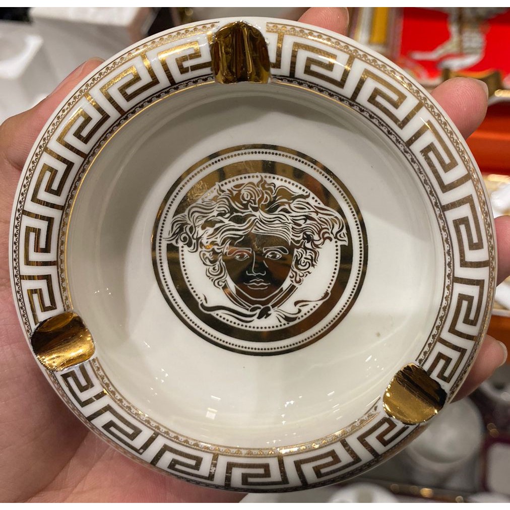 Asbak Keramik Souvenir / Asbak Keramik Exclusive Motif Branded 28/17