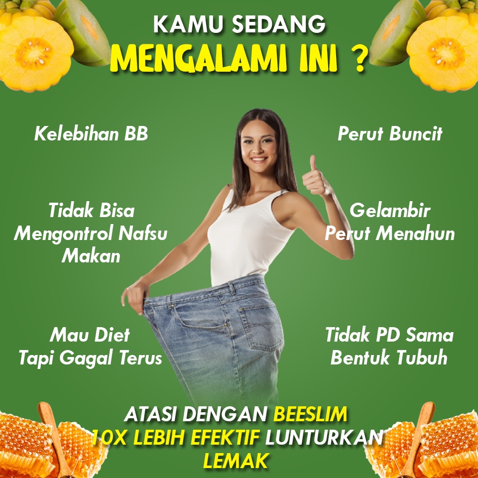 MADU DIET BEESLIM BEE SLIM HERBAL LANGSING ALAMI