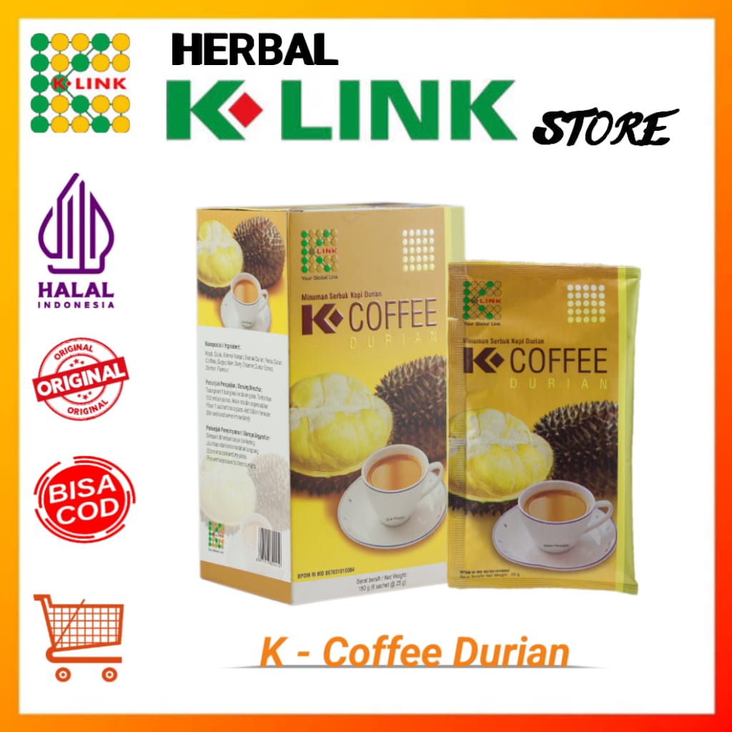 

kopi durian.kopi durian k link.k-coffee durian.minuman kopi rasa durian.