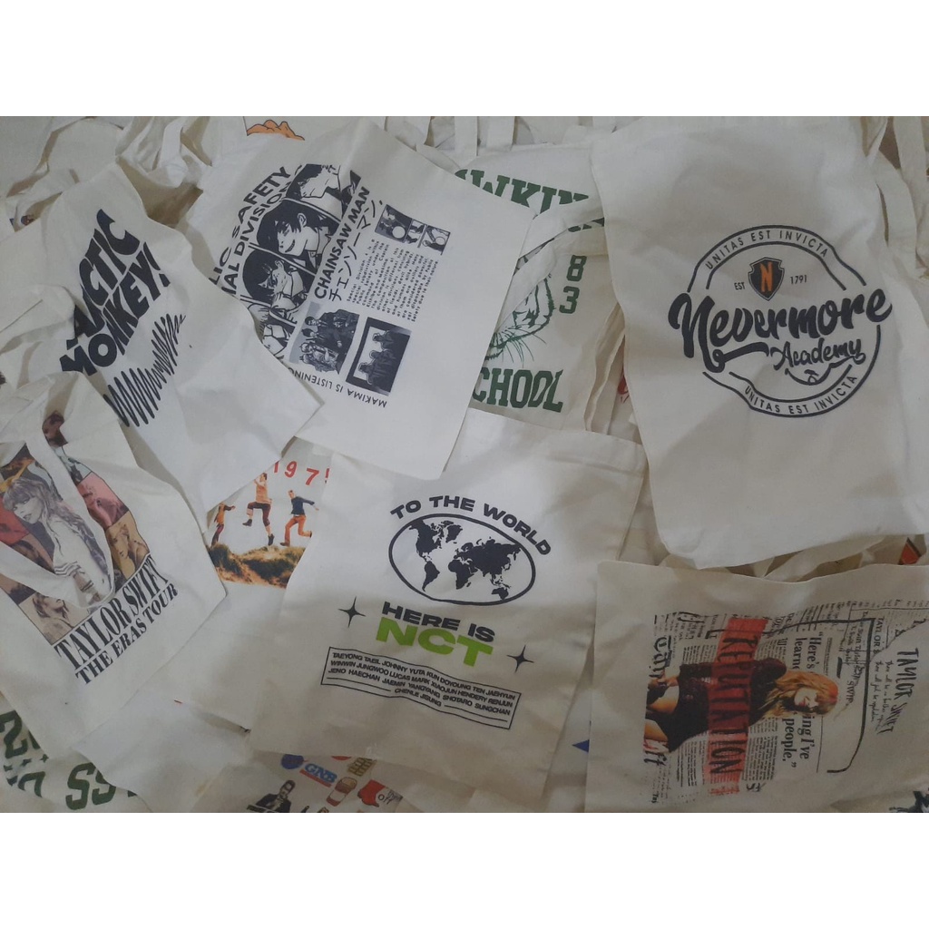 TOTE BAG PRODUK DEFECT - 30X40 CM (RANDOM)