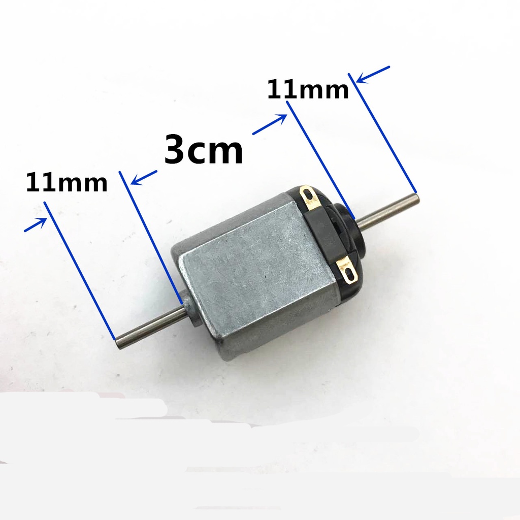 Dinamo Motor F130 Double Shaft (130FM)