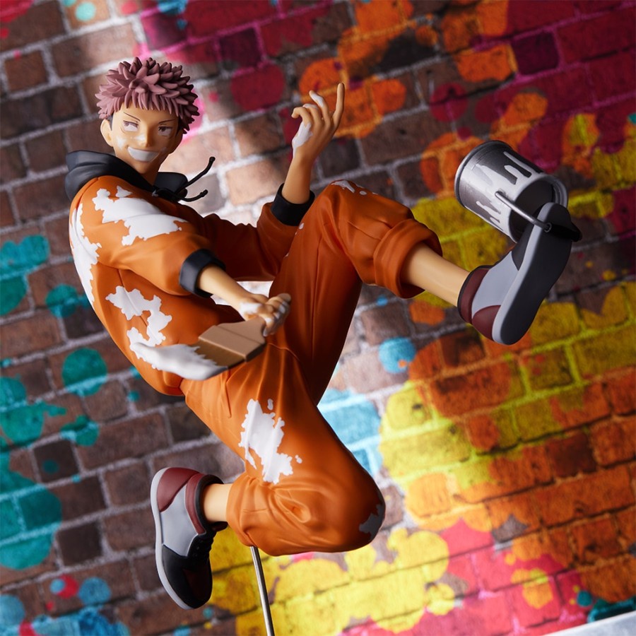 SEGA Lucky Kuji Figure Itadori Yuji - Graffiti x Battle Re: Last Prize
