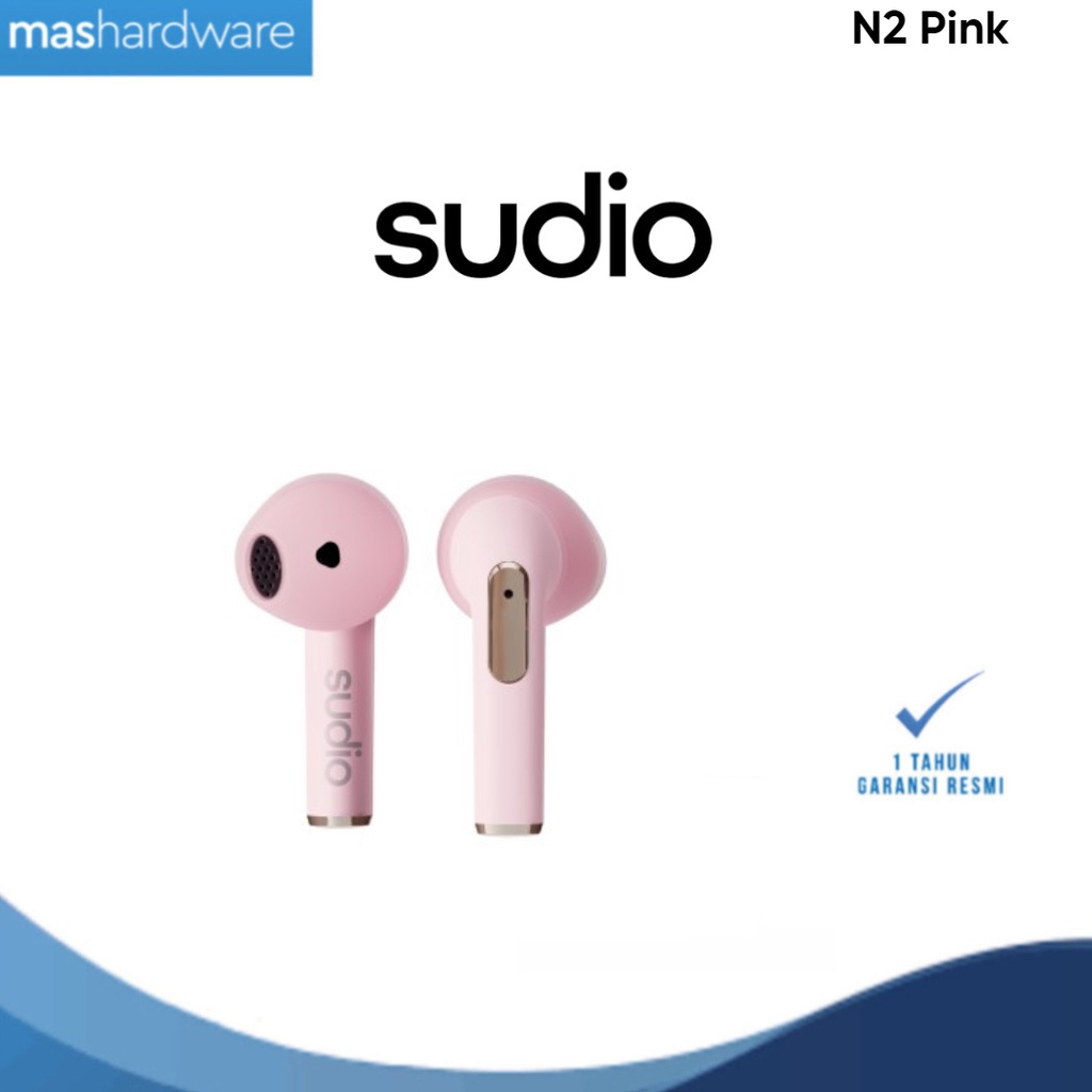 Sudio N2 Pink True Wireless Earphones