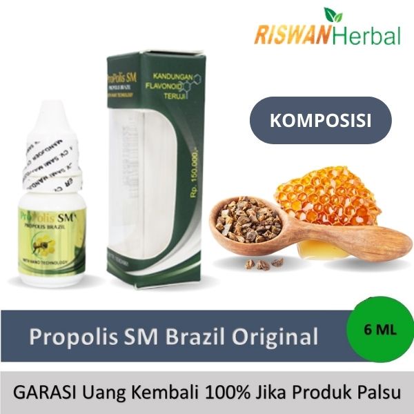 Propolis SM Obat Infeksi Telinga Berair dan Bau Tersumbat Budeg Berdengung Menahun Anak dan Dewasa Herbal BPOM