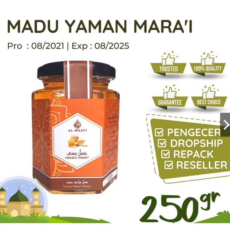 

MADU YAMAN MARA'I AL WAAFI 250GR PREMIUM ORIGINAL MURNI 100%