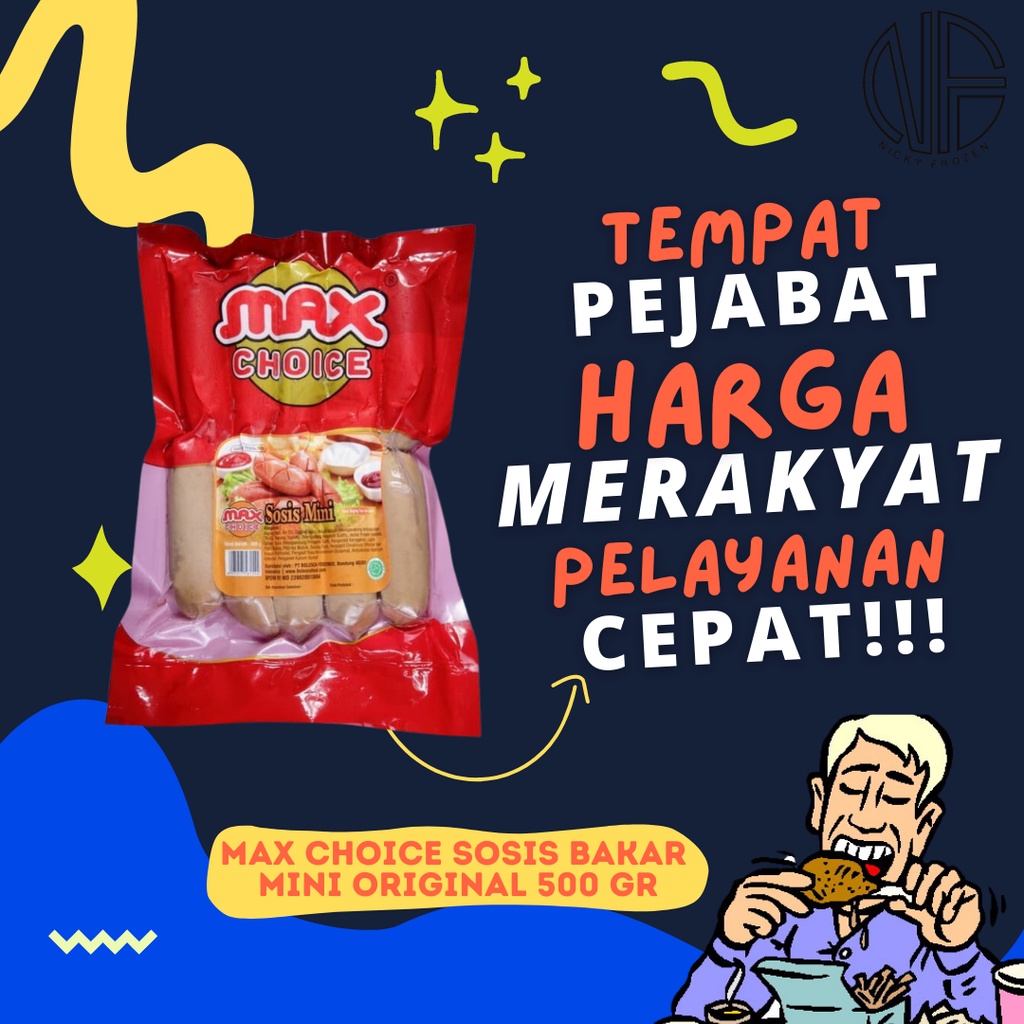 

MAX CHOICE SOSIS ORIGINAL 500gr
