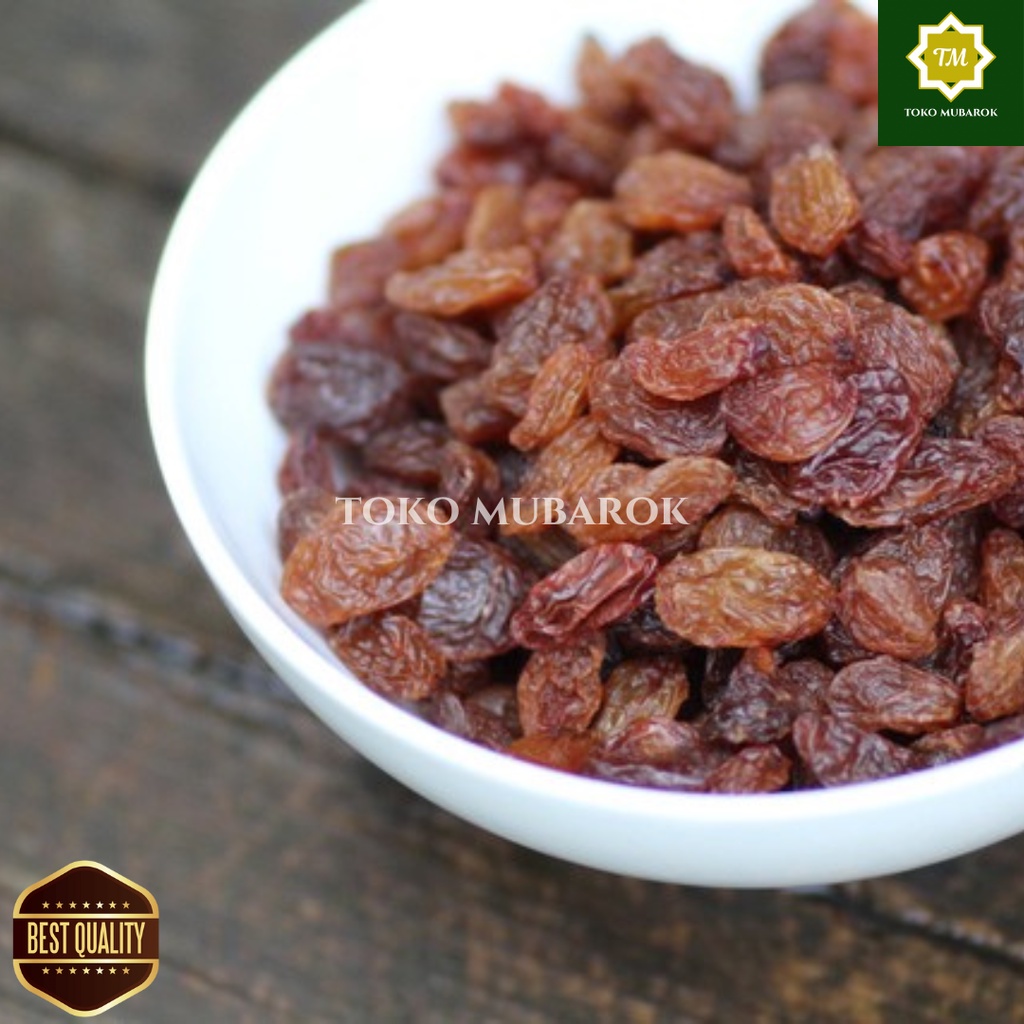 

Kismis raisin kemasan Repack 250 gram