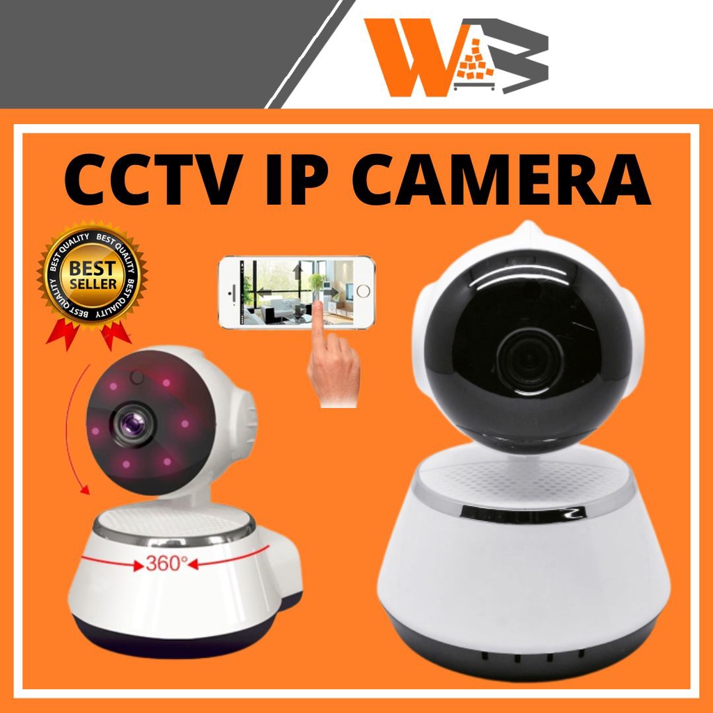 COD Kamera CCTV WIFI Wireless IP Camera CCTV 1/4 Inch CMOS 720P Night Vision Baby Monitor - V380 Pro