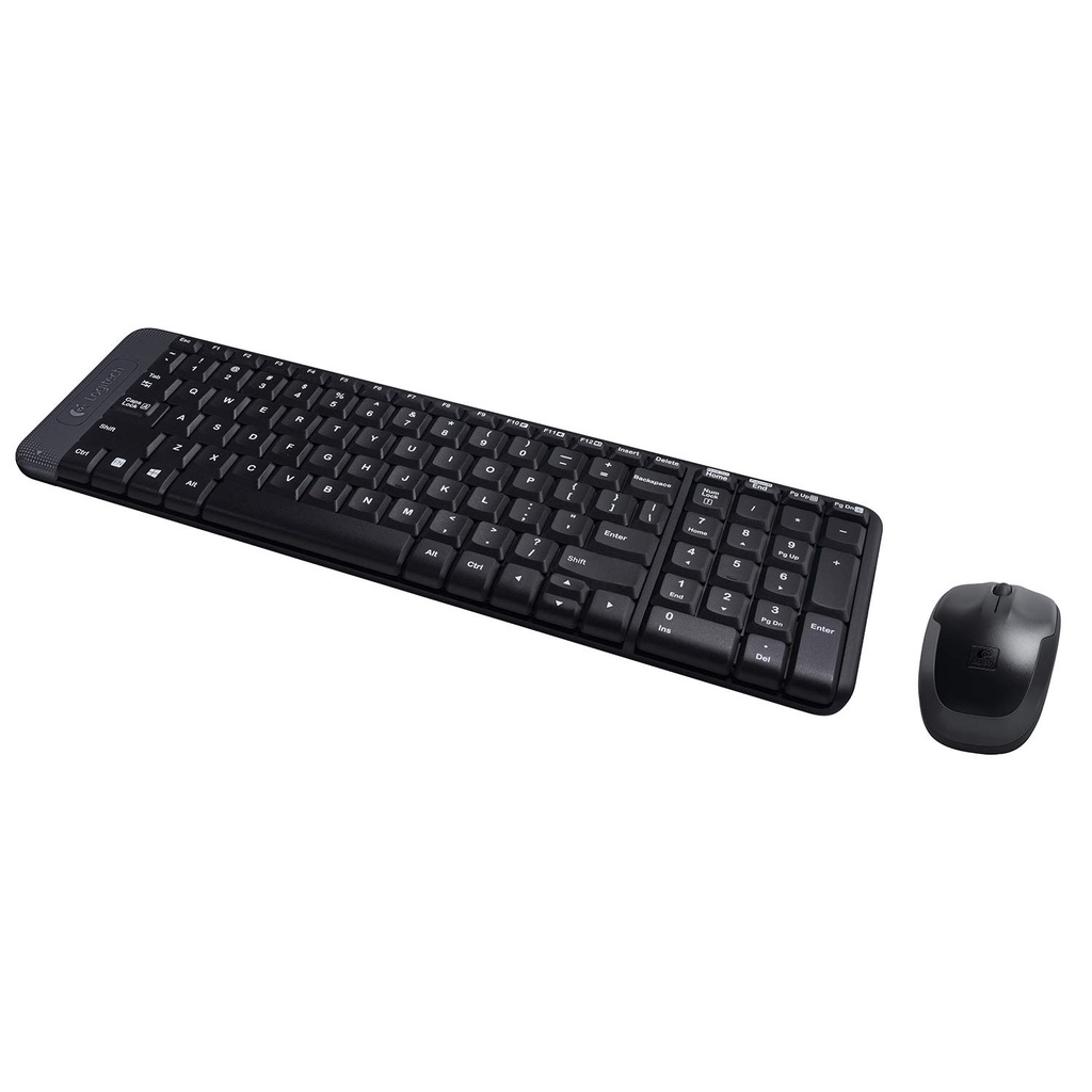 LOGITECH KEYBOARD MK215 Wireless Keyboard and Mouse Combo for Windows