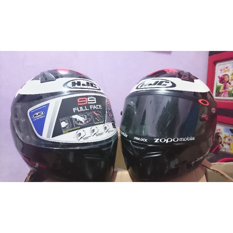 helm hjc lorenzo yamaha r15