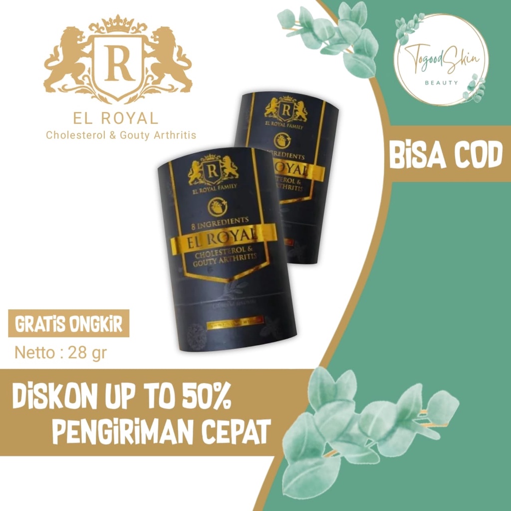 

Teh Herbal Penurun Kolesterol Dan Asam Urat Ramuan Tradisional Murah El Royal Herbal Tea Original