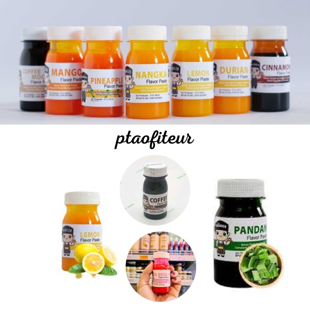 

❤ptaofiteur❤Mohler perisa makanan / Perisa makanan minuman / MOHLER Pasta Perisa Pewarna / perisa mohler / perisa es / mohler