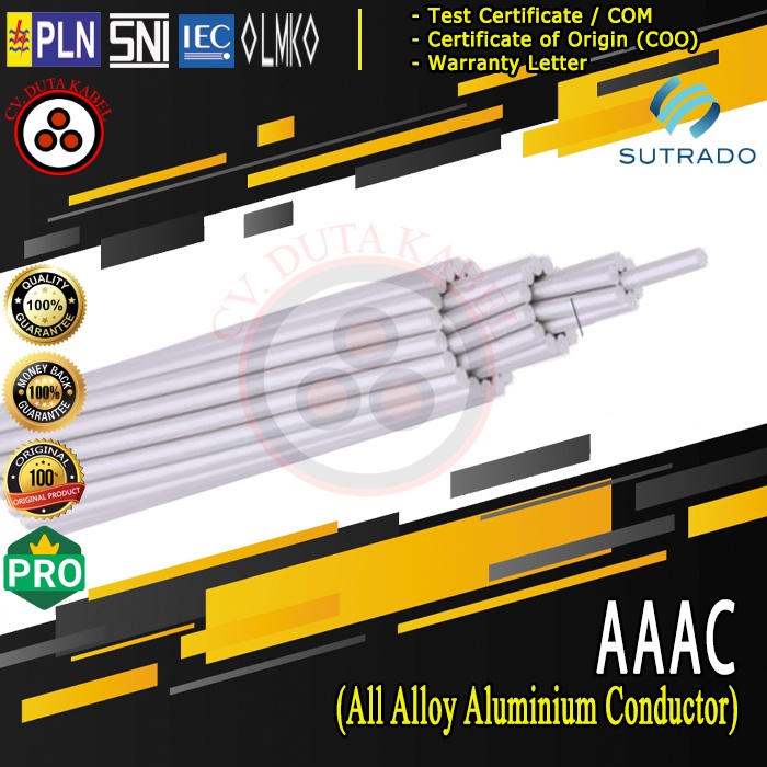 Kabel A3C 1x16 mm2 SUTRADO /AAAC/A3C/1 x 16 mm2/1x16mm2/16 mm2/16mm2
