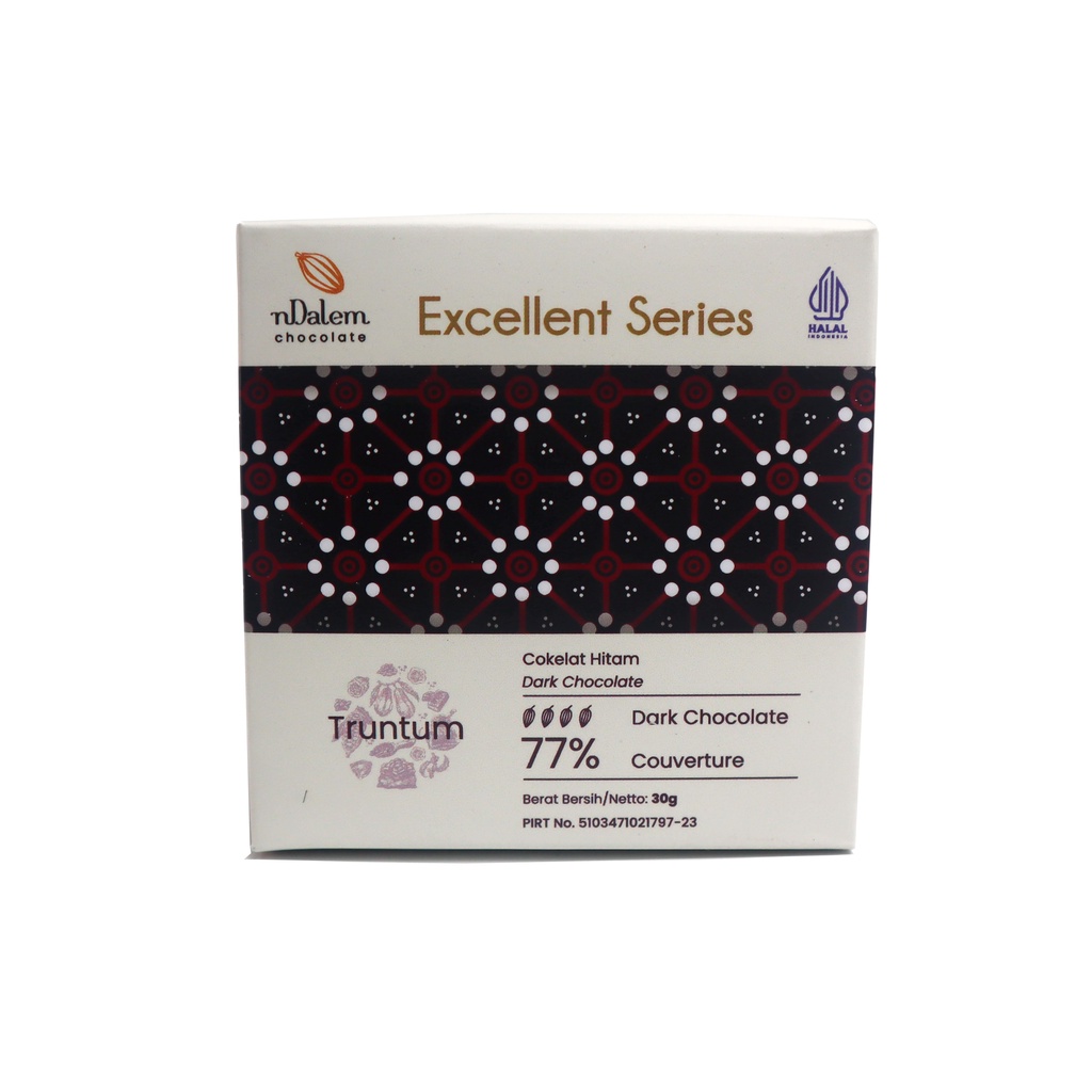 

Cokelat nDalem | Dark Chocolate Original Premium 77% | Coklat Batang Hitam Asli Excellent 30g