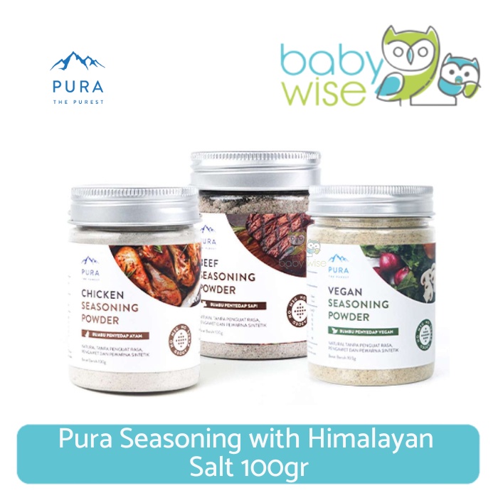 

Pura Seasoning with Himalayan Salt 100gr