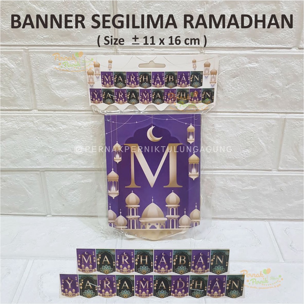 Banner Segilima Marhaban ya Ramadhan - Dekorasi Ramadhan